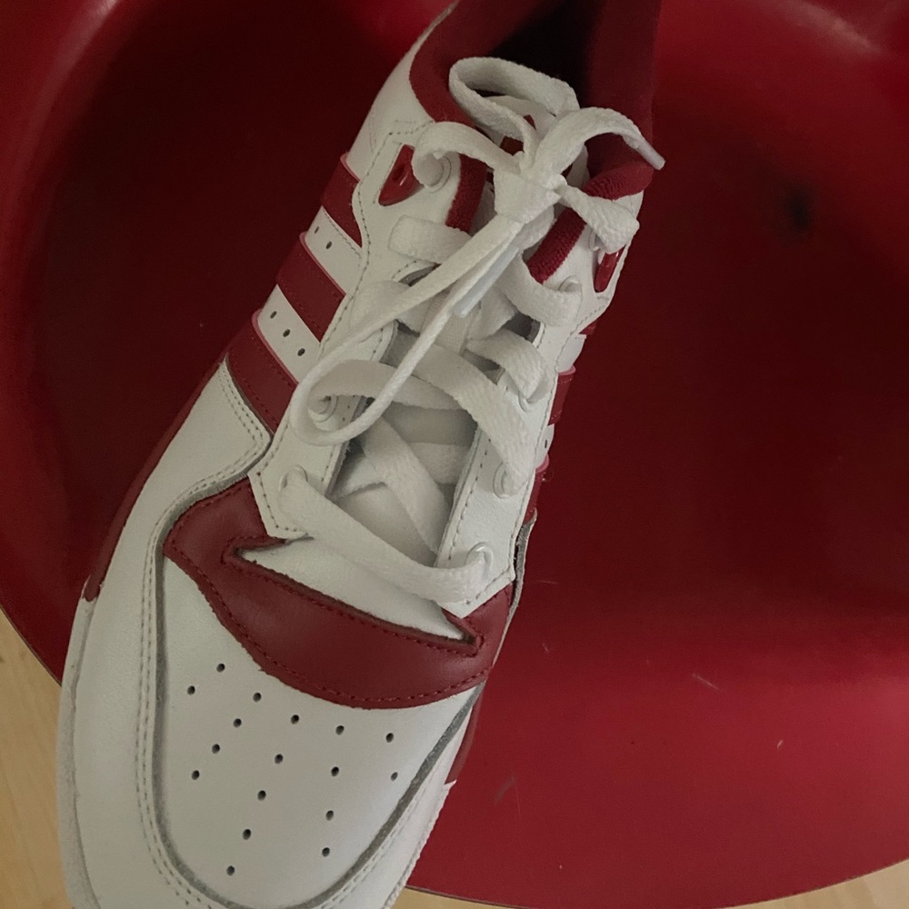 Red/white adidas - Picture 2 of 3